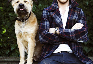 Ryan Gosling e seu cachorro George