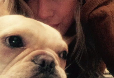 Foto antiga de Hilary Duff com Beau. (Foto: Reprodução / Instagram)